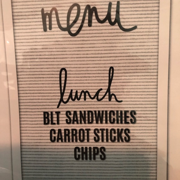 American Crafts Heidi Swap Letterboard Menu Kit - Picture 3 of 7